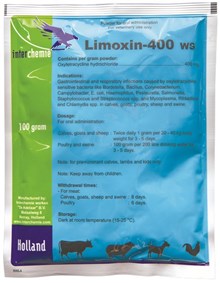 LIMOXIN 400 WS (OXITETRACICLINA 40%) 100G