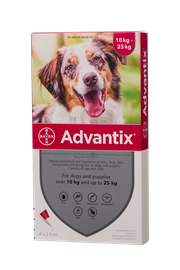ADVANTIX LARGE DOGS 4X2.5ML