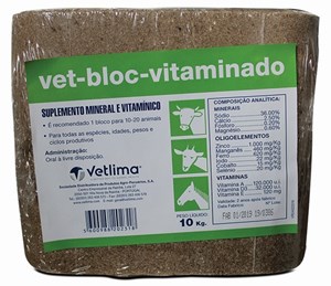 VET -BLOC-BOVI VITAMINADO, 10KG